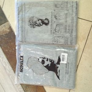 Bundle New in bag Two sets Homelex Hair Wrap Gray